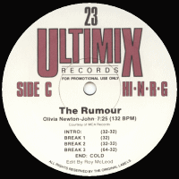 OLIVIA NEWTON-JOHN - The Rumour (ULTIMIX)