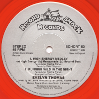 EVELYN THOMAS<br>- High Energy Medley (c/w) Reflections<img class='new_mark_img2' src='https://img.shop-pro.jp/img/new/icons53.gif' style='border:none;display:inline;margin:0px;padding:0px;width:auto;' />