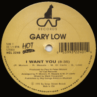 GARY LOW - I Want You (c/w) You Are A Danger