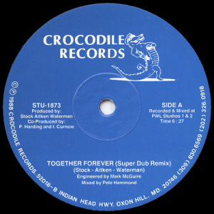 RICK ASTLEY - Together Forever (Super Dub Remix)<img class='new_mark_img2' src='https://img.shop-pro.jp/img/new/icons53.gif' style='border:none;display:inline;margin:0px;padding:0px;width:auto;' />