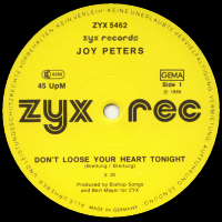 JOY PETERS<br>- Don't Loose Your Heart Tonight