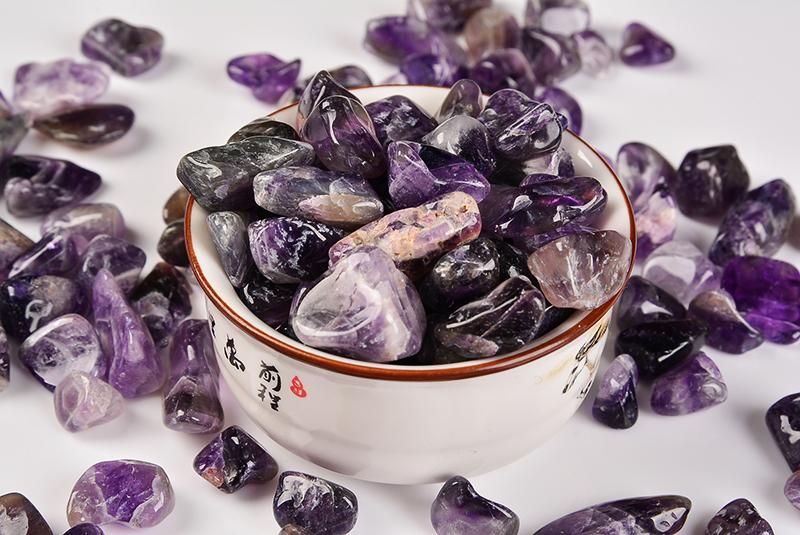 高品質❣️アメジスト クラスター レッド系 金色系 2点セット 【公式通販】