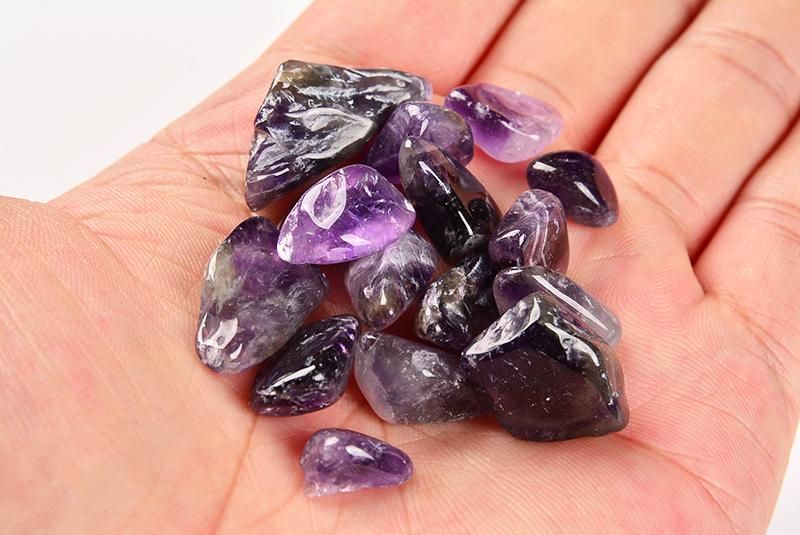 高品質❣️アメジスト クラスター レッド系 金色系 2点セット 【公式通販】