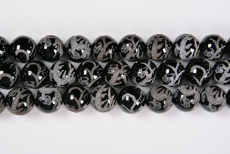 76%OFF!】 ≪龍彫り 14mm 1粒売り≫送料無料有 卸500円→250円 手彫り レーザー 四神 粒 バラ売り 天然石 パワーストーン  ポイント消化