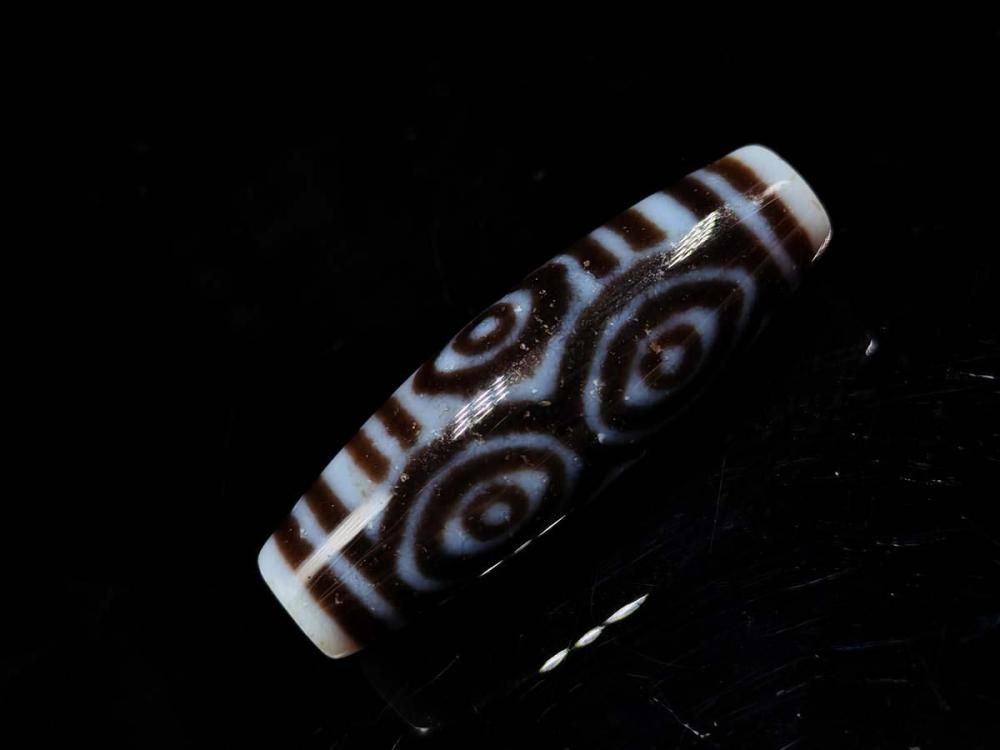 白龍眼天珠たん！天珠の王！すごい！ 天珠の王】【チベット天珠ホワイトタイプ】極上品質☆龍眼天珠