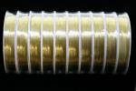 ゴールド色　手芸用 カッパ−ワイヤー（銅線）0.3mm（約２５m巻き）