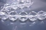 天然水晶スターカット（手作業研磨）ビーズ6mm