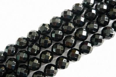 ブラックオニキス丸玉64面カット8mm - 天然石の卸販売|天然石直送市場
