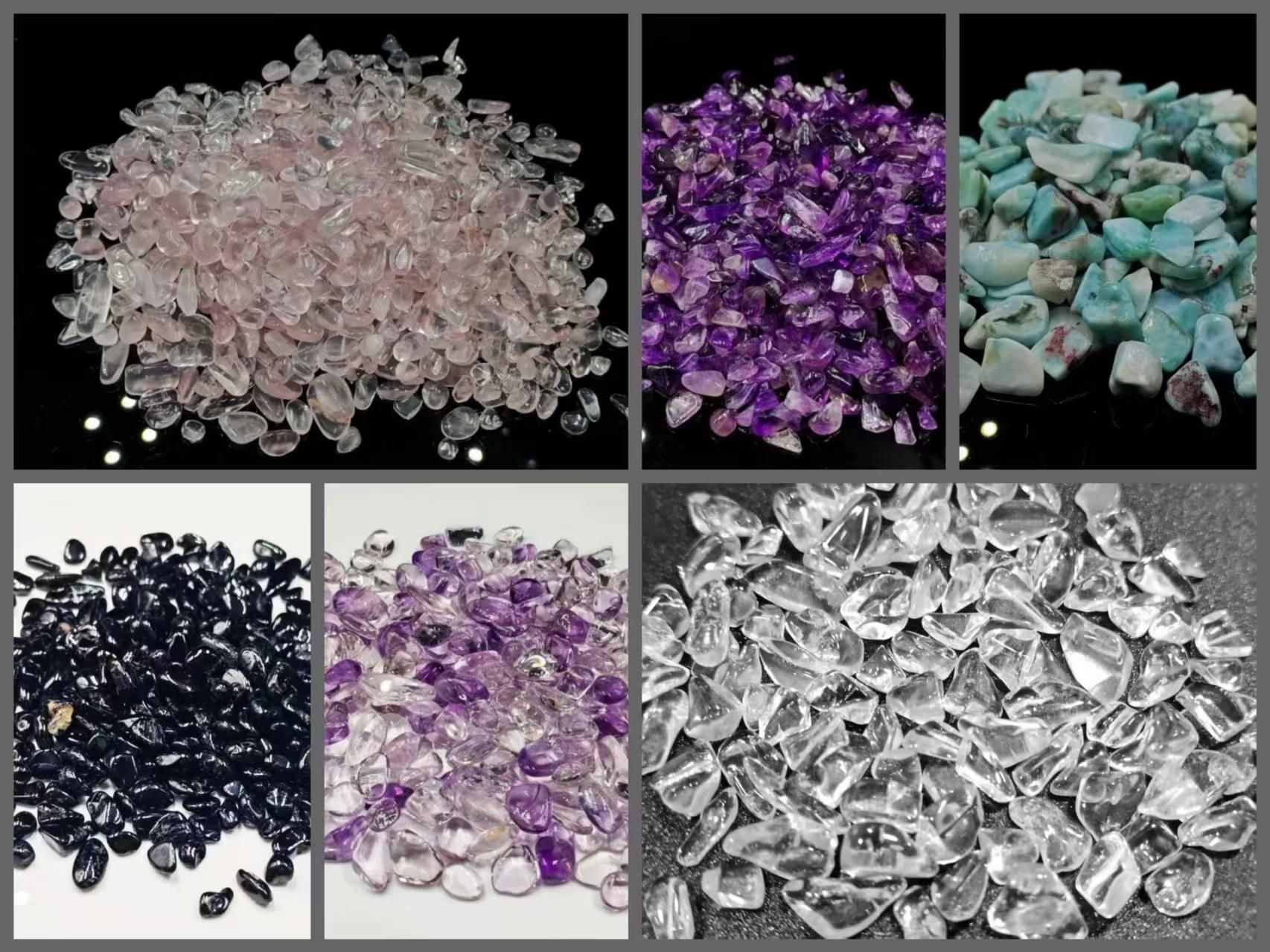 【高級天然石原石タンブル】☆1kg分☆さざれタンブル(研磨済み)詰め合わせセット