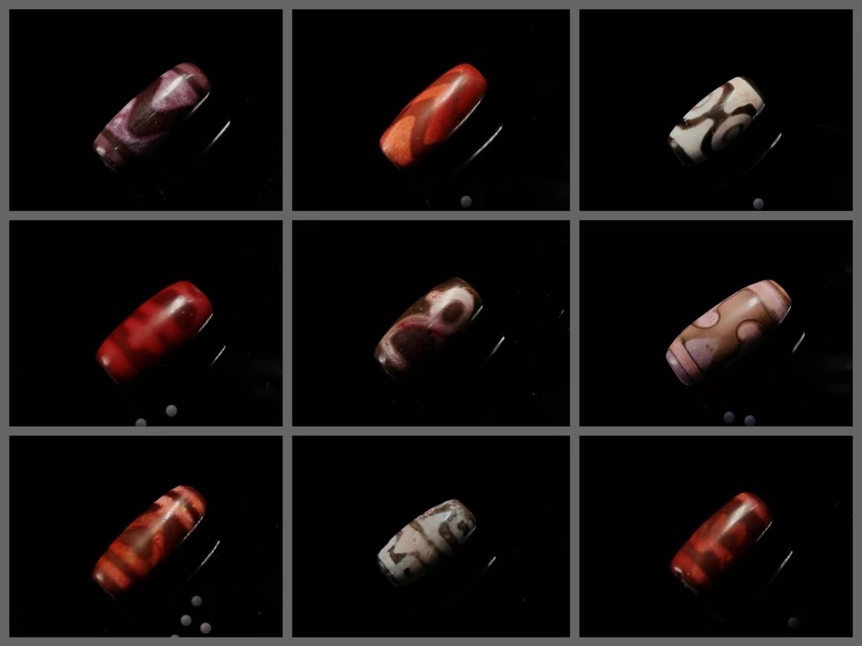 ★希少入荷☆【一点物】雪域瑪瑙天珠