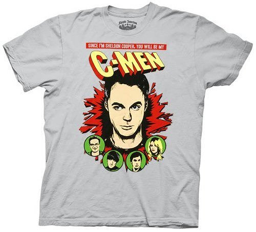 ビッグバン・セオリー/SHELDON COOPER AND THE C-MEN Tシャツ【お取り寄せ（通常25日程度）】 - 海外ドラマグッズ専門店　 DramaStore