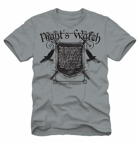 ゲーム オブ スローンズ Night S Watch Oath Shield Tシャツ 海外ドラマグッズ専門店 Dramastore