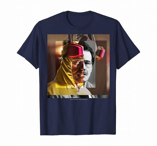 ブレイキング・バッド/HEISENBERG WALTER WHITE SPLIT Tシャツ【お