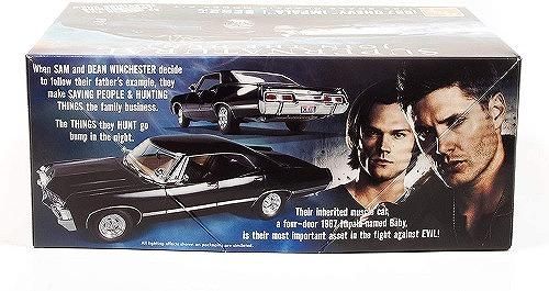 スーパーナチュラル/1967インパラ(4ドア/Black）1/25モデル