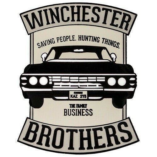 スーパーナチュラル/WINCHESTER BROTHERSエナメルピンバッジ - 海外ドラマグッズ専門店 DramaStore