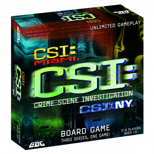 CSI:科学捜査班/ボードゲーム - 海外ドラマグッズ専門店 DramaStore