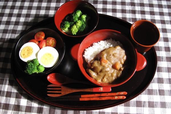 うるわし子供用漆器セット 全8点セット 下村漆器店「こどもしっ