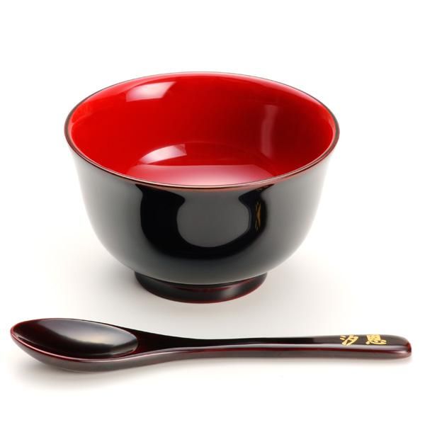 ゆり子供汁椀とスプーン 子供食器 木とうるしの器 こどもしっき ゆり子供汁椀とスプーン 子供食器 木とうるしの器 こどもしっき