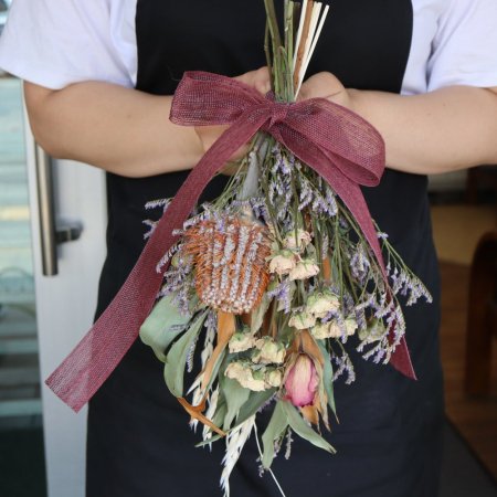 021 ドライフラワースワッグ - 岩手県盛岡市の花屋(フラワーショップ)　田村フローリスト