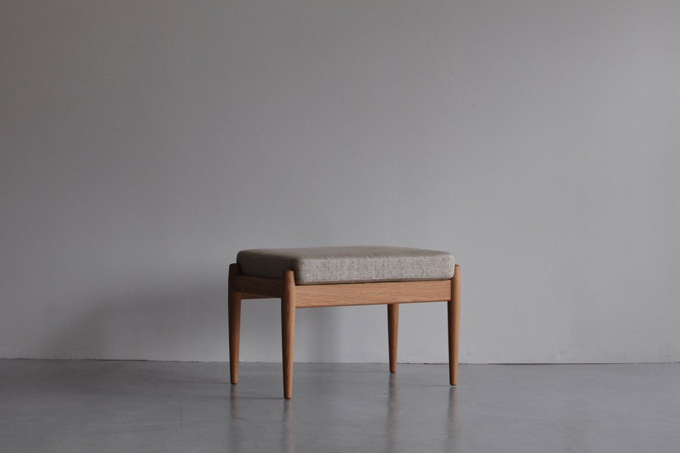 Paper Knife Sofa Ottoman (oak x l,beige) - Kai Kristiansen - CARGO