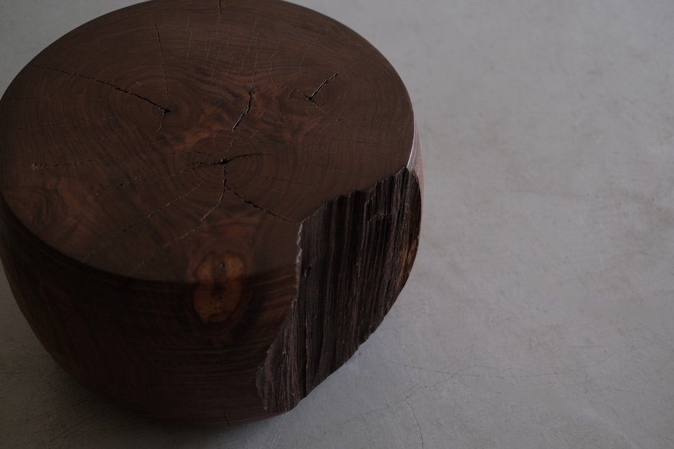 Wooden Table (walnut) 031 - Circle Factory・George Peterson 