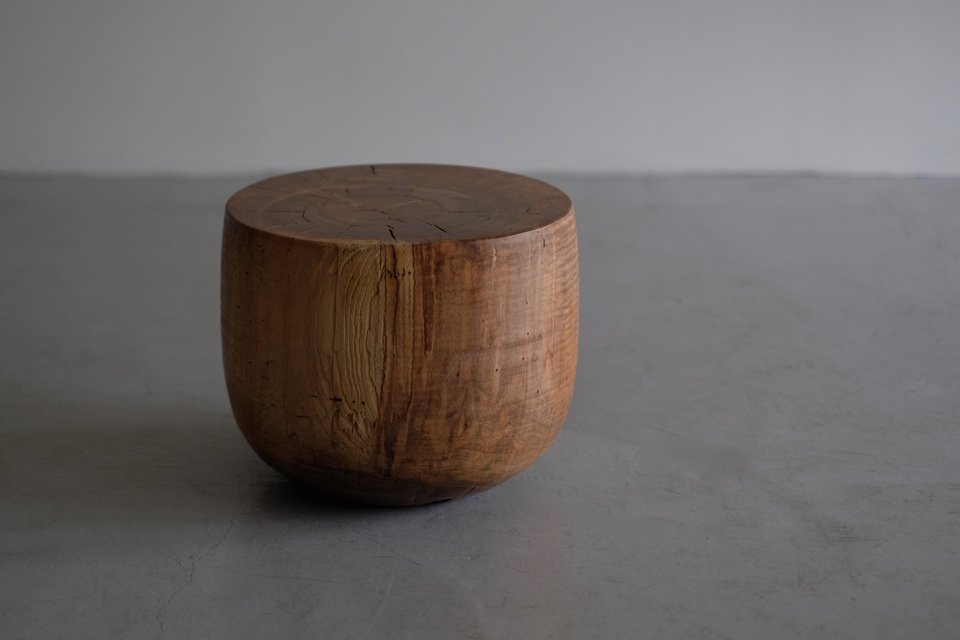 Wooden Stool (maple) 034 - Circle Factory・George Peterson - CARGO