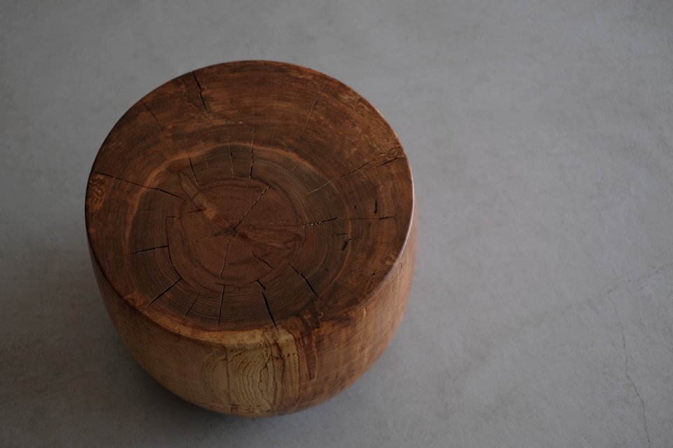 Wooden Stool (maple) 034 - Circle Factory・George Peterson - CARGO 