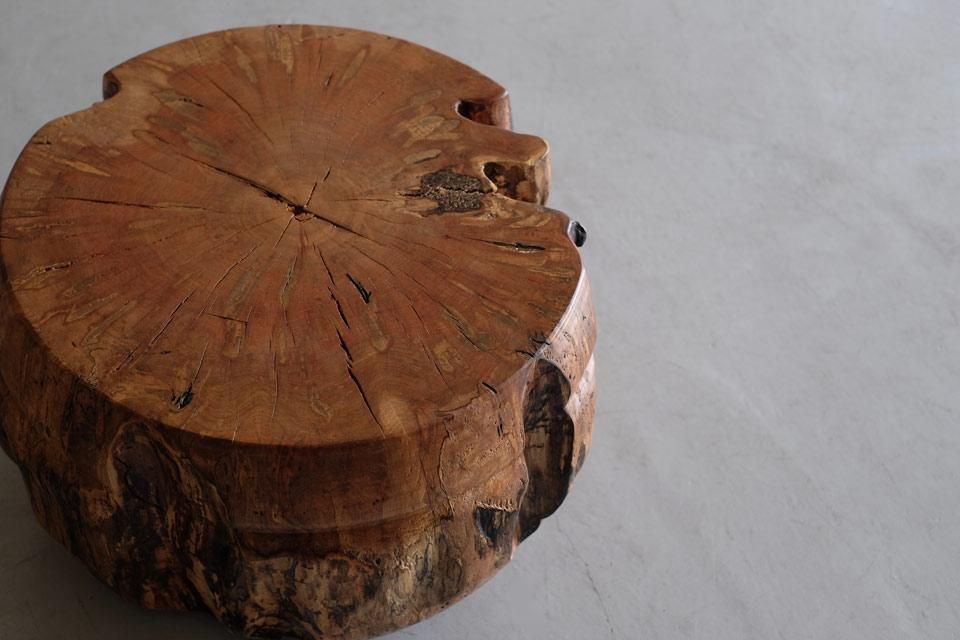 Wooden Table (maple) 041 - Circle Factory・George Peterson