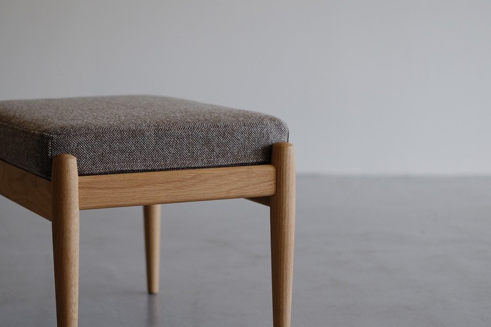 Paper Knife Sofa Ottoman (oak x 65-270) - Kai Kristiansen - CARGO web shop