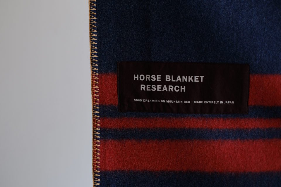 Horse Blanket (Navy / Burgundy) - Horse Blanket Research - CARGO 