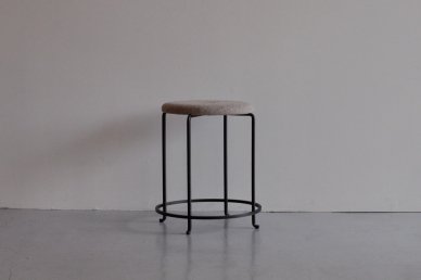 Plain stool fabric (mix beige) - Mark manna furniture service