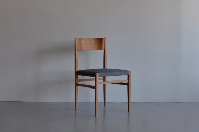 Menu Side Chair (black cherry x holly blue) - Hiroshi Akutsu