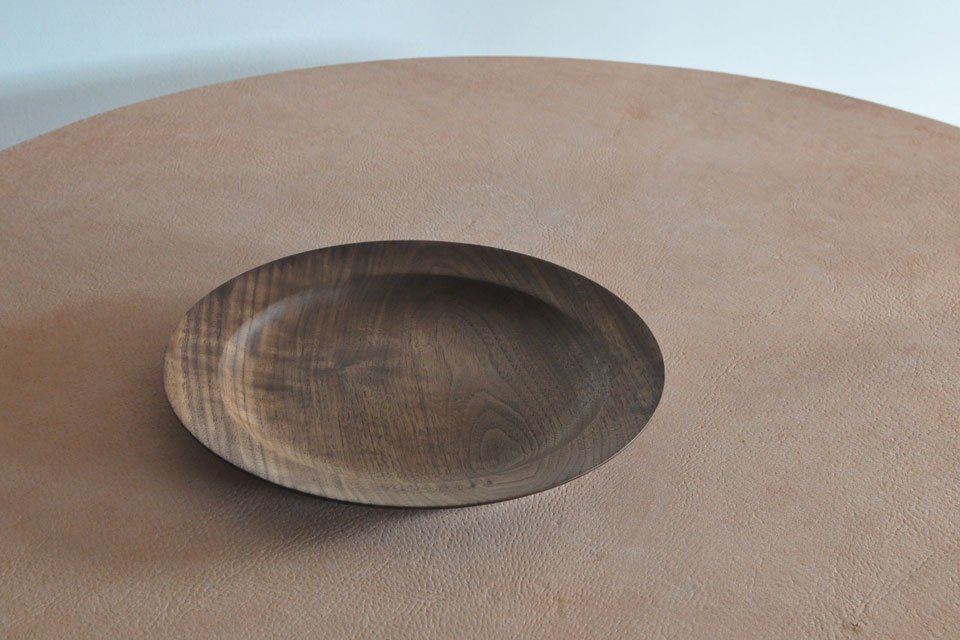 Rim plate (walnut) - 盛永 省治（Shoji Morinaga） - CARGO web shop
