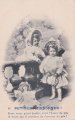 Carte postale Ancienne＊お人形と遊ぶ少女たち