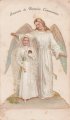 守護天使に守られた初聖体の少女＊クロモス