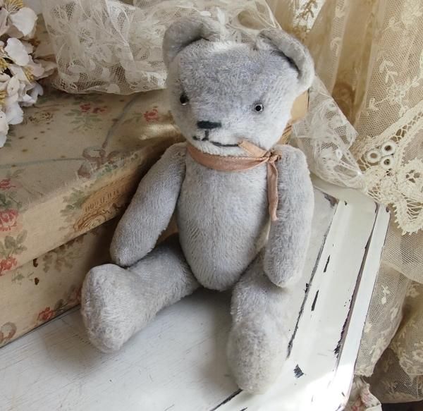 水色JPMクマちゃん＊フランス＊25cm - BLEU CURACAO FRANCE