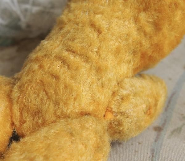 水色JPMクマちゃん＊黄色耳＊フランス＊25cm - BLEU CURACAO