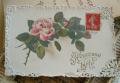 Carte Postale Ancienne＊レースの縁どり薔薇のカード<img class='new_mark_img2' src='https://img.shop-pro.jp/img/new/icons48.gif' style='border:none;display:inline;margin:0px;padding:0px;width:auto;' />