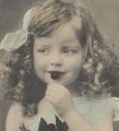 Carte postale ancienne＊チェリーが好きな少女<img class='new_mark_img2' src='https://img.shop-pro.jp/img/new/icons48.gif' style='border:none;display:inline;margin:0px;padding:0px;width:auto;' />