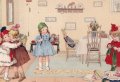 Carte postale ancienne＊少女たちの賑やかなお茶会＊B<img class='new_mark_img2' src='https://img.shop-pro.jp/img/new/icons48.gif' style='border:none;display:inline;margin:0px;padding:0px;width:auto;' />