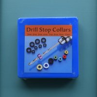 Aluminium Drill Stop Collars 8pcs set (ドリルストップ 8個セット)【298】