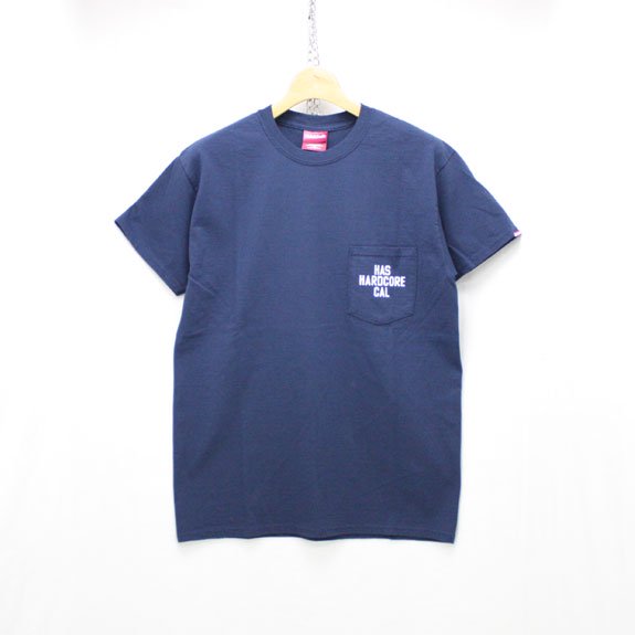 HIDE&SEEK GO HOME Pocket S/S Tee:NAVY - DAYTRIPPER(デイトリッパー) HIDE＆SEEK ...