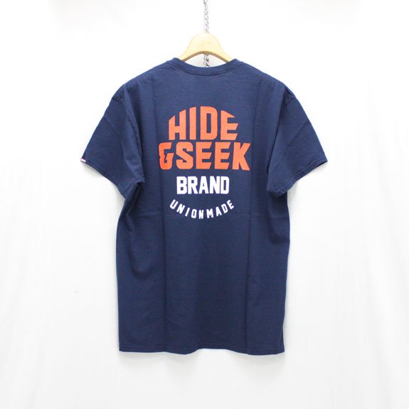 HIDE&SEEK HIDE&SEEK Pocket S/S Tee:NAVY - DAYTRIPPER(デイトリッパー) HIDE＆SEEK ...