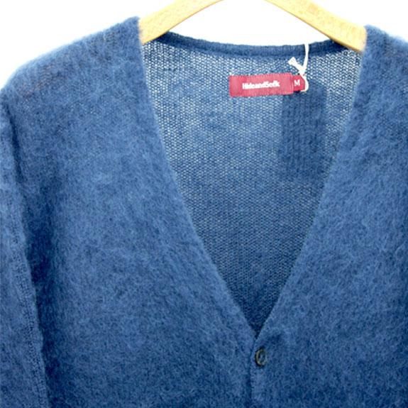 HIDE&SEEK Mohair Cardigan : NVY - DAYTRIPPER(デイトリッパー