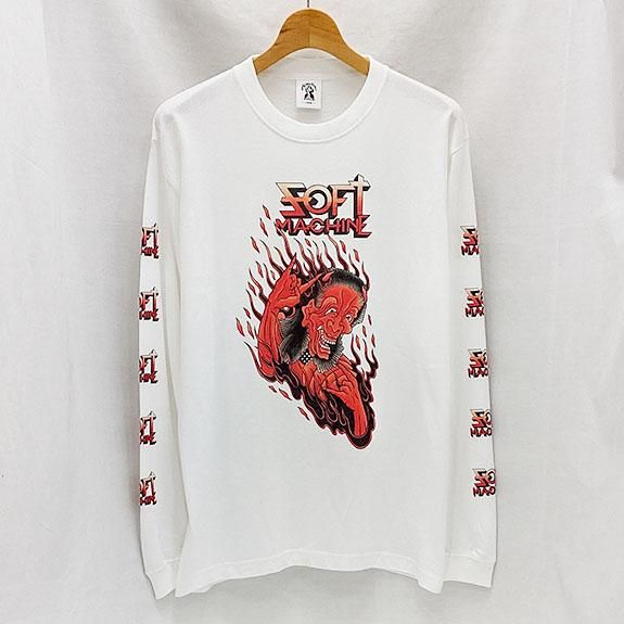SOFT MACHINE L/S TEE PARANOID WHITE - DAYTRIPPER(デイトリッパー
