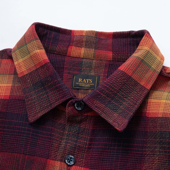 RATS MULTI COLOR CHECK SHIRT 23'RS-0806 - DAYTRIPPER(デイ ...