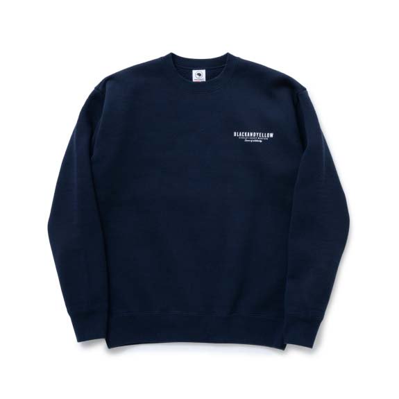 RATS SCRIPT BIG LOGO CREW NECK SWEAT 237RTC-0902 NAVY - DAYTRIPPER(デイトリッパー)  HIDE＆SEEK・BEDWIN・TENDERLOINS・RATS正規取扱店通販