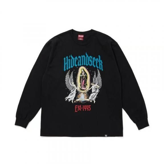 HS St Maria L/S Tee(Front) HT-090825 BLACK - DAYTRIPPER(デイ