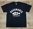 BASSMANIA arch logo T-shirt 