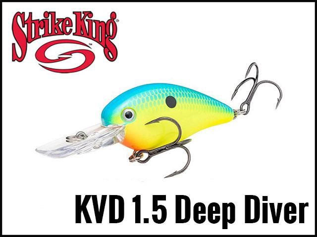 ストライク キングのKVD 1.5 ディープ ダイバー｜アメリカン釣具